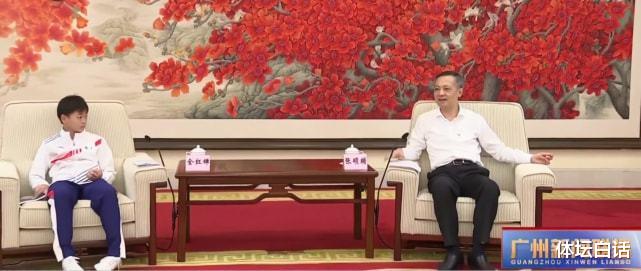 全红婵|全红婵太火！3个月内被1省2市领导接见，国际体育频道播放量第1名