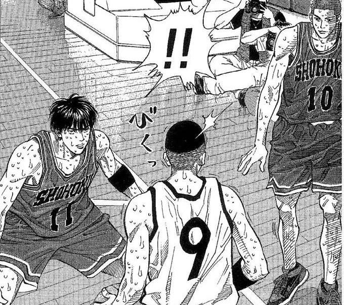 灌篮高手|灌篮高手:湘北之所以能战胜山王,县大赛时的陵南真是给了神助攻