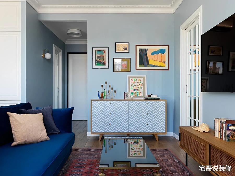 36岁大龄女孩56㎡的家:室内配色让人赏心悦目,精致浪漫又温馨!