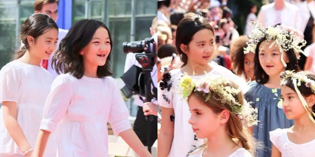 黄忆慈|15岁的黄多多和欧阳娣娣合影，却被网友发现她的身高直逼何炅