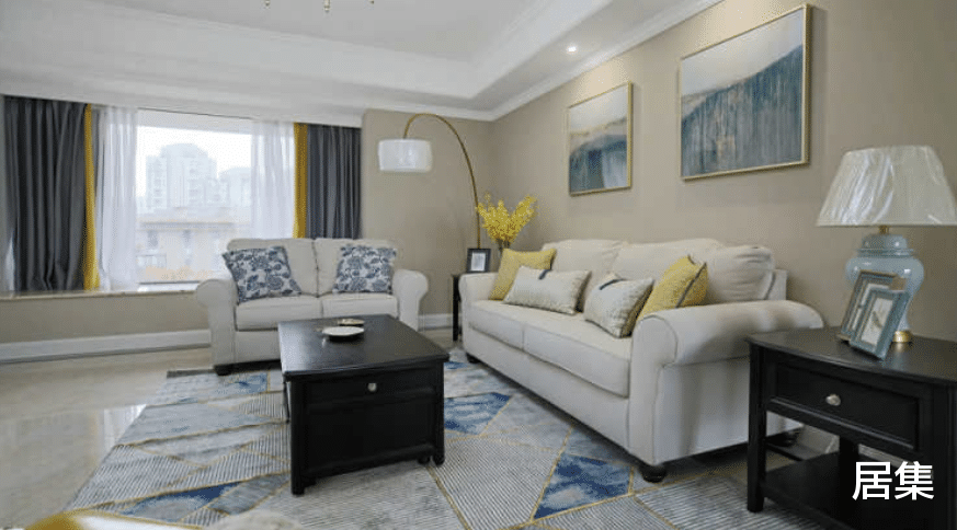 美式新风格的四居室，三代人都很满意，享受高端新生活