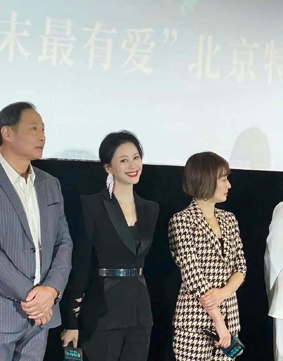 倪虹洁|被倪虹洁的气质迷住了！西装配红唇演绎优雅女人，43岁状态绝美