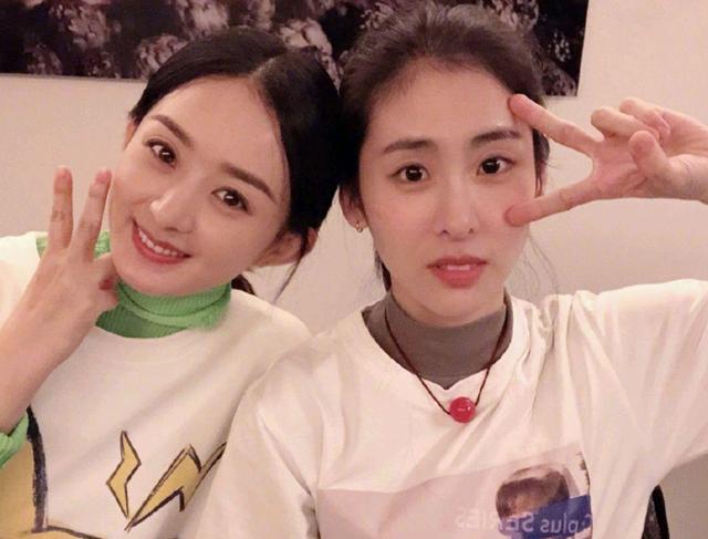 张碧晨|张碧晨教师节庆生，32岁发量让人羡慕，赵丽颖工作室也晒出两人合照