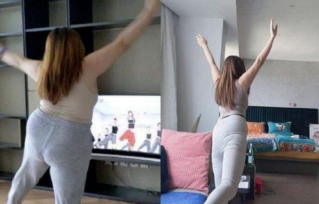 西装|何超盈成功减肥，为娃直接减掉半个自己，照片对比太强烈