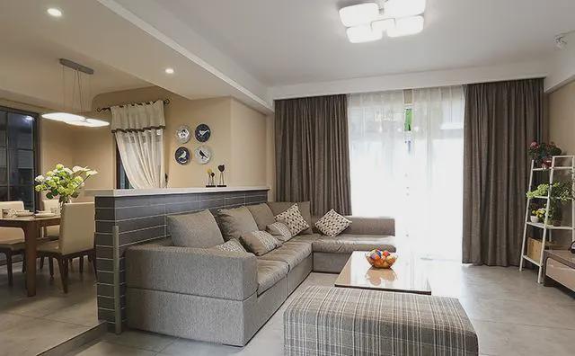 100㎡新房装修耗时一年,花费20万,最满意电视墙,大家看怎么样