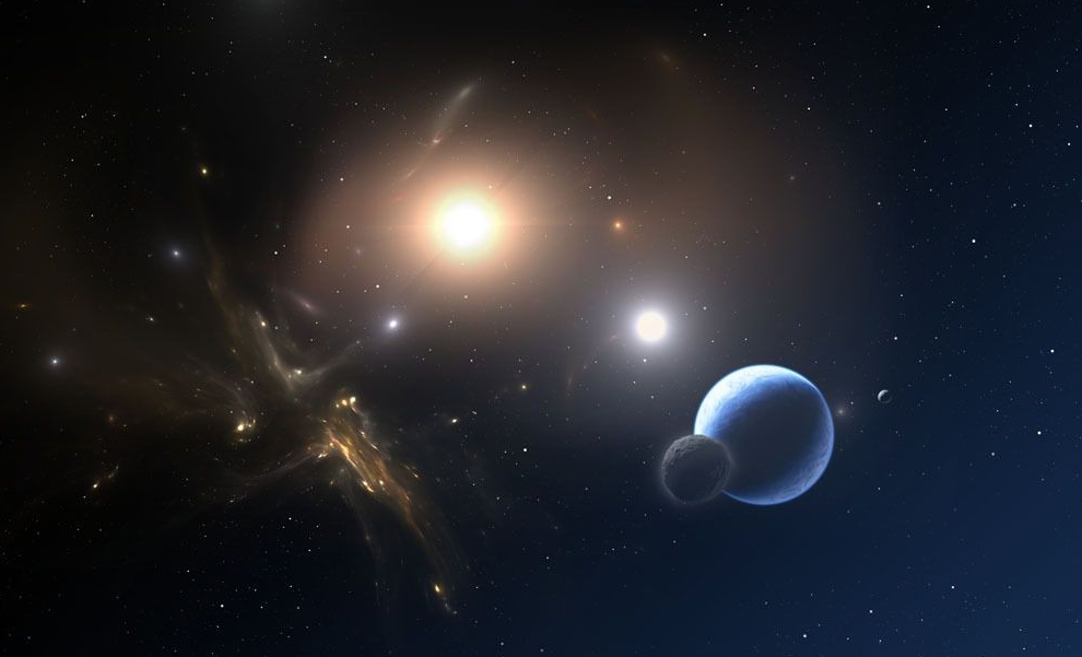 大多数倾斜轨道上的行星都会经过太阳的两级