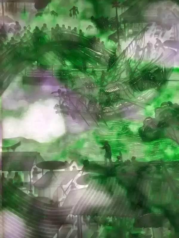 翡翠|旷世奇作:翡翠《清明上河图》