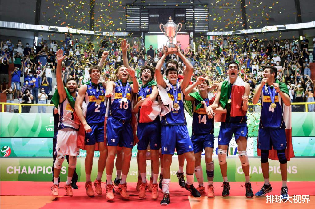 |MVP米切莱托！U21男排世锦赛东道主意大利全胜夺冠！