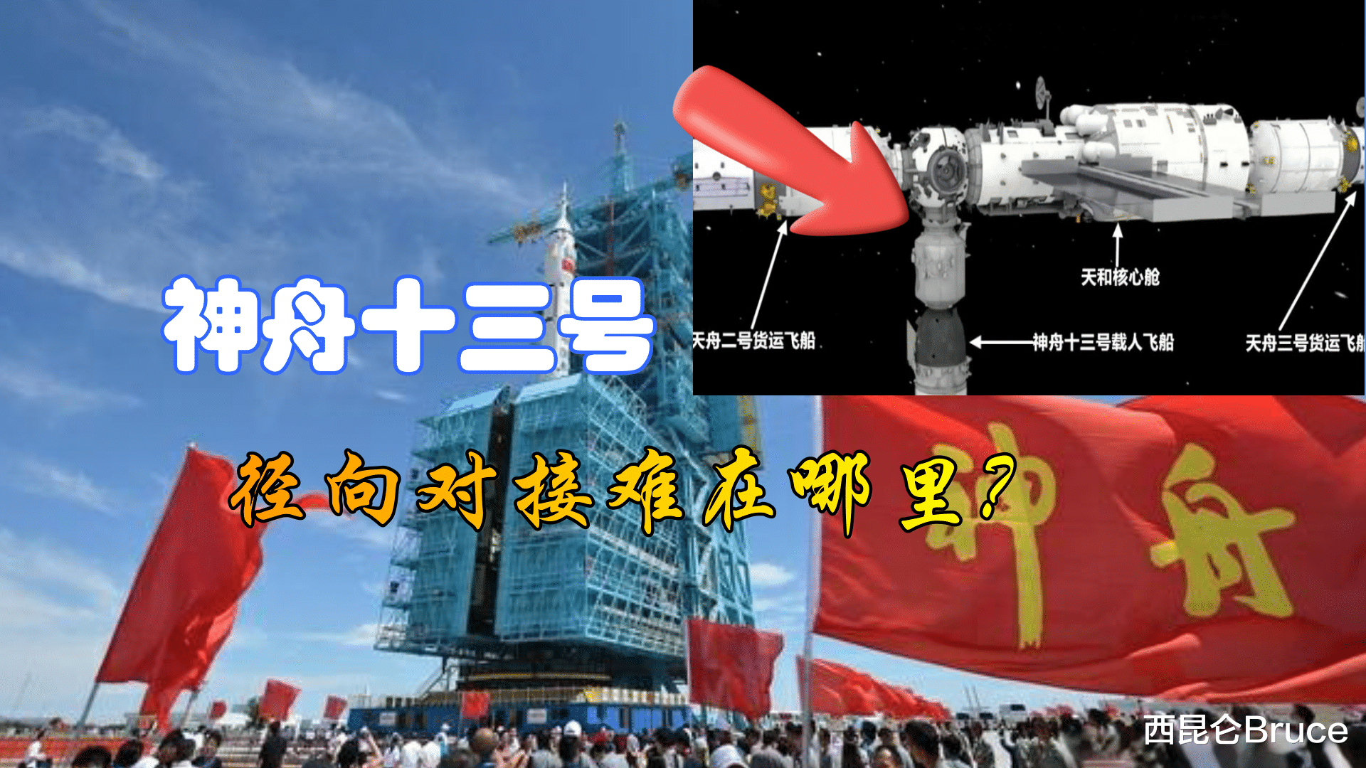 空间站 神舟十三号疑问解惑:本次采用径向对接,难在哪里,又有何意义呢