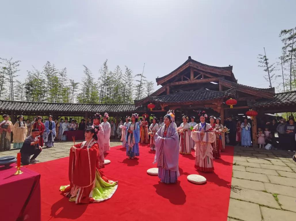 浪西安 【周至水街·首届中华花朝节】一场东方华服盛宴带我们领略传统文化之美