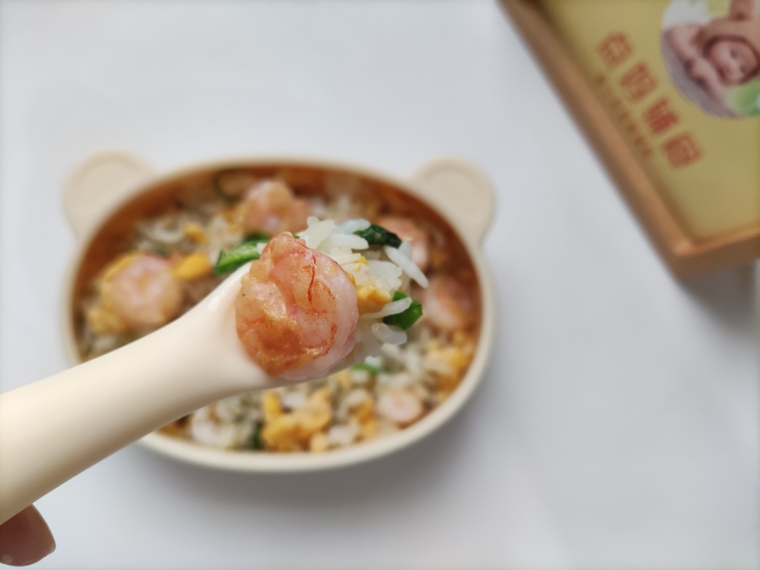 点妈辅食|1岁宝宝辅食虾仁蛋炒饭，简单快手营养丰富不挑食！