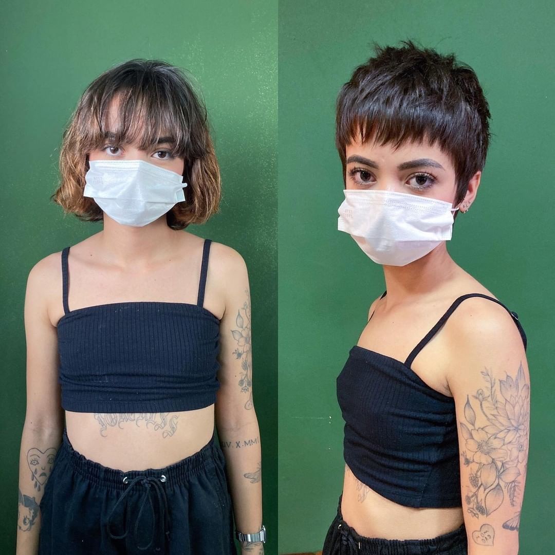 发型 换发型等于换脸，前后对比差别真大，美到不敢相信