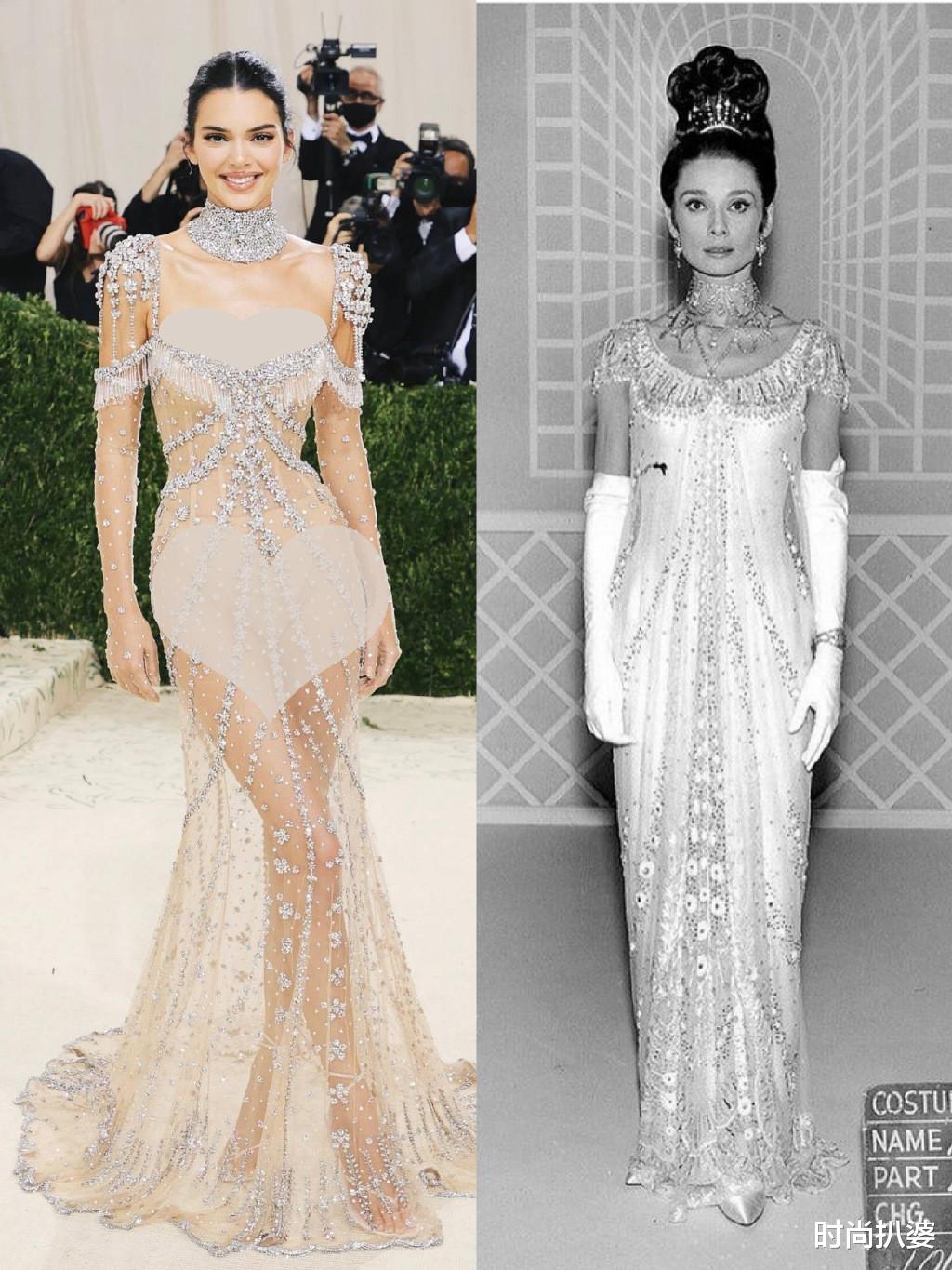 杨子姗|MetGala红毯,72岁王薇薇踩恨天高不服老,卡戴珊离婚也穿情侣装