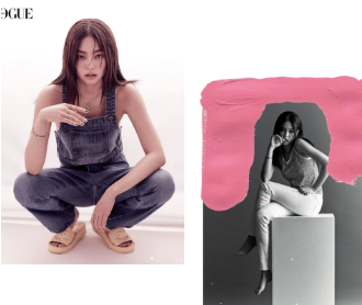 腮红|喝了假酒的Jennie竟穿肚兜上台?讲真,有被她的屁桃红炸到