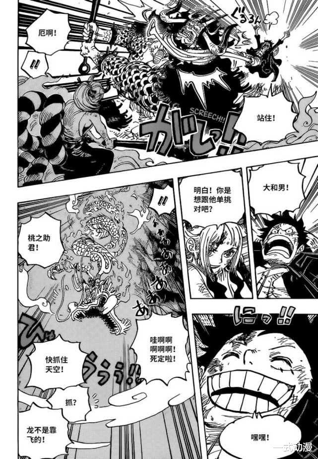 凱多|海賊王1027：凱多力量變弱，單挑開始，燼高度認可索隆