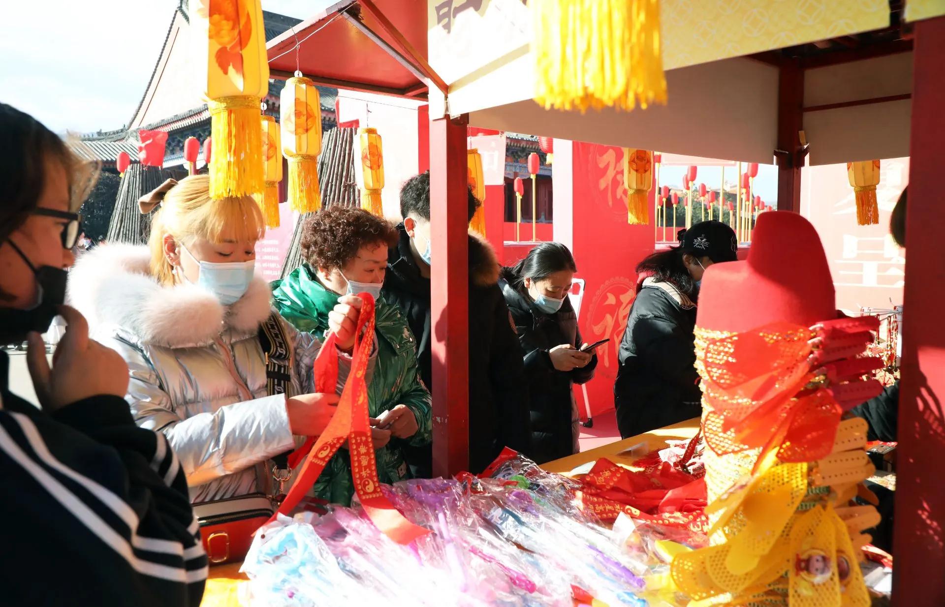 婀娜多姿拉拉 正月初五在赵公明文化景区体验传统民俗,乐享地道中国年