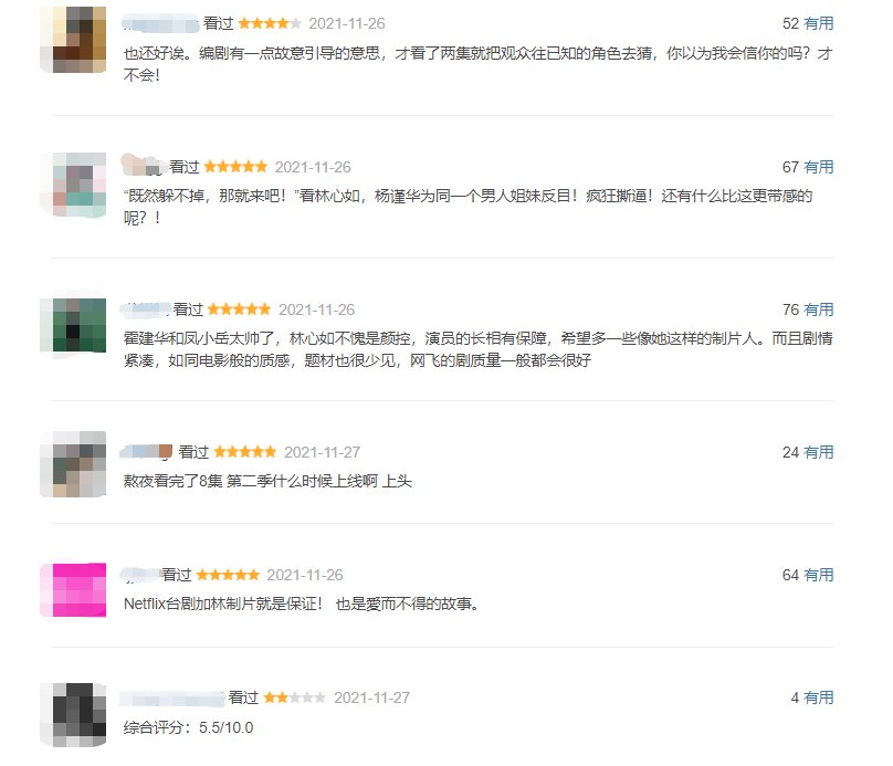 林心如|林心如新剧豆瓣开分8.1！剧情尺度略大，这才是真正的王炸剧