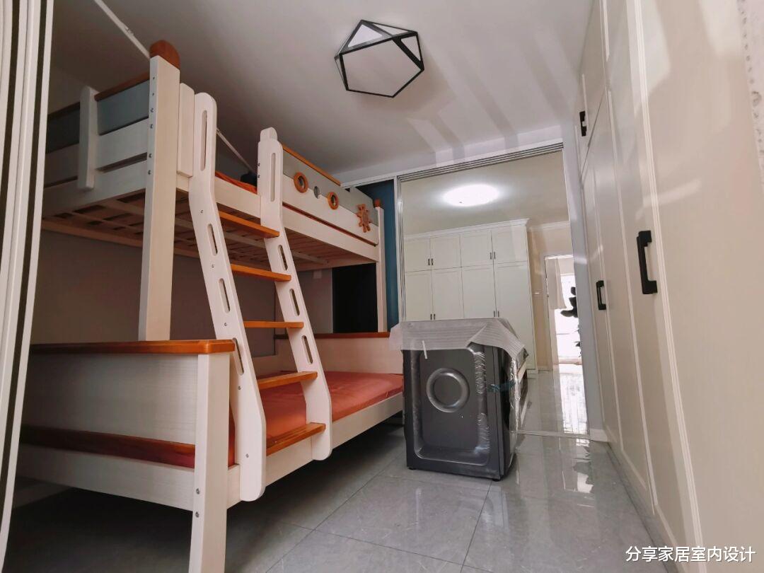 分享家居室内设计|第一次见上海郊区三口之家,空间小而温馨,不做吊顶太喜欢了!