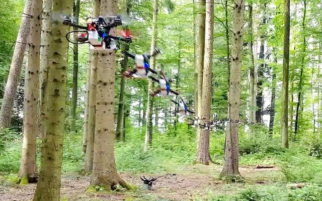 苏黎世大学|苏黎世大学利用AI实现无人机在未知环境下的自主高速飞行