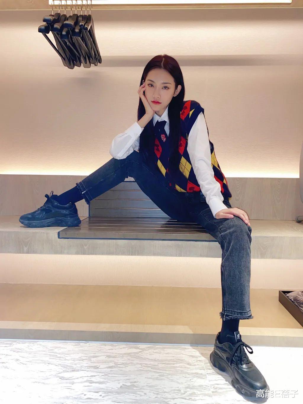 曾可妮|身高174体重100斤,她却还被粉丝催着减肥?