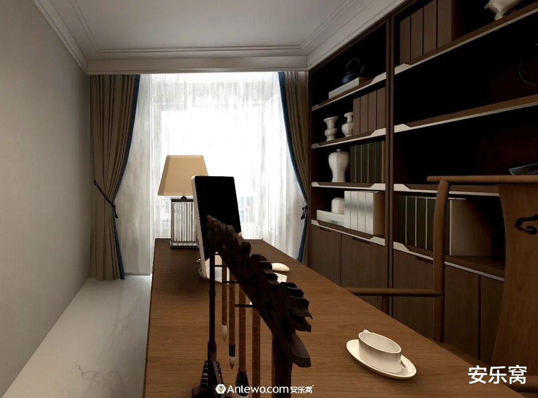 ANLEWO | 155㎡现代新中式这么装,也太有个性了吧!