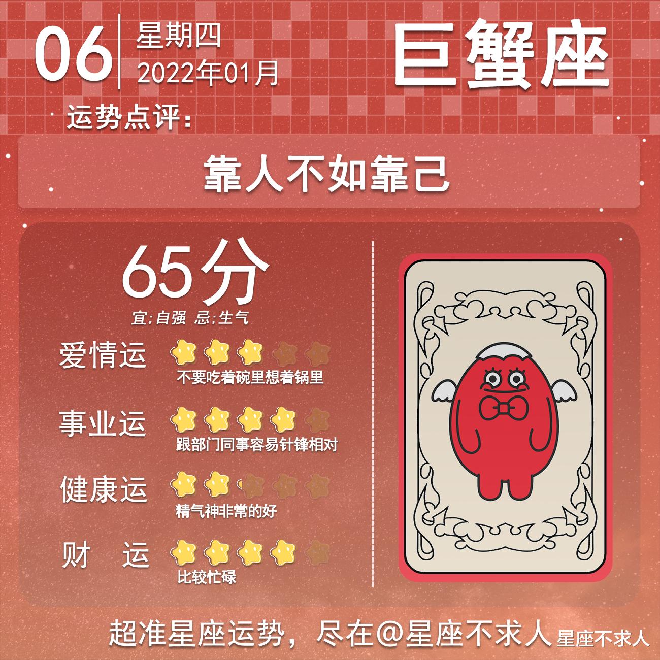 运势|十二星座1月6号运势