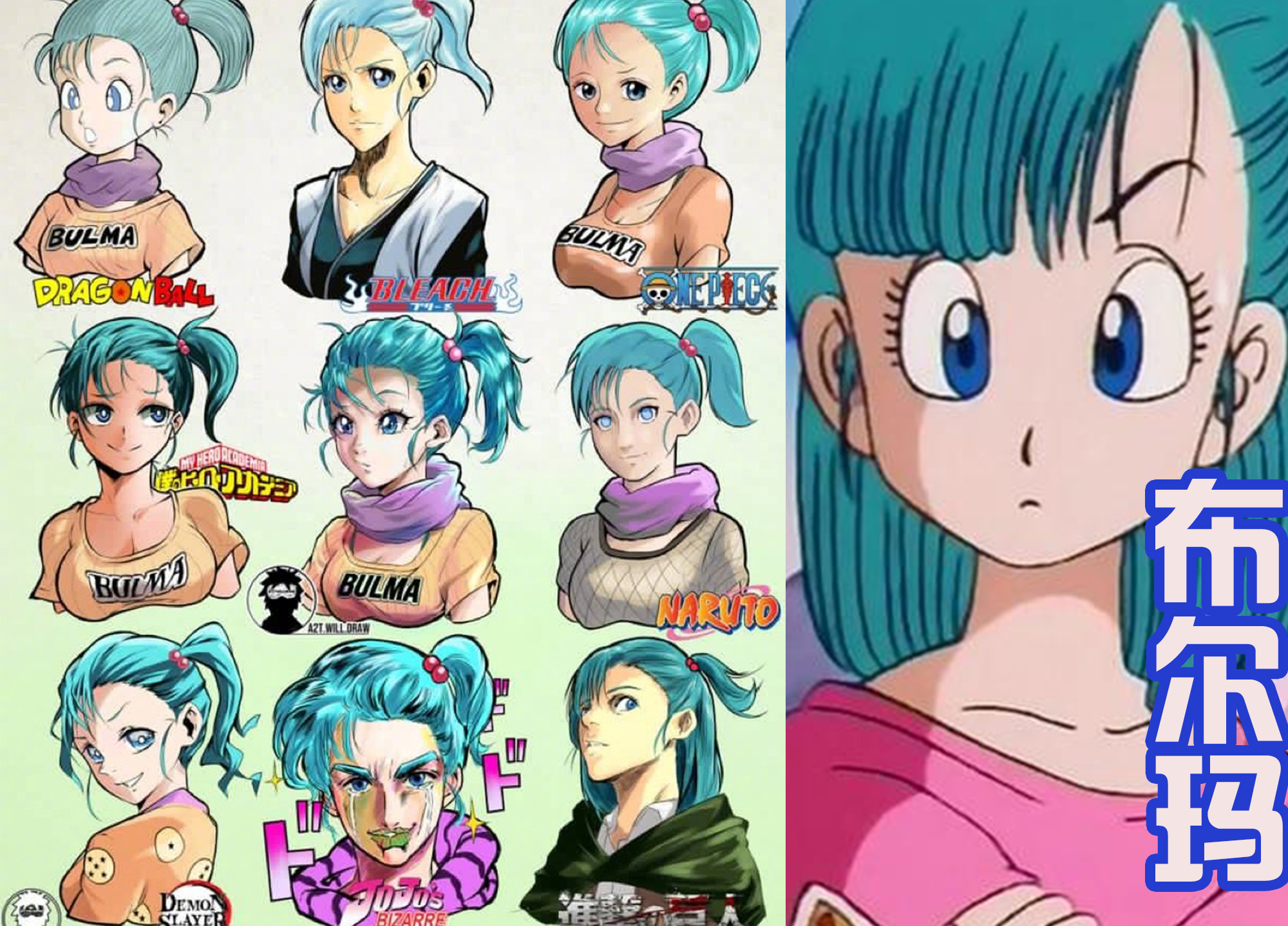 路飛|不同畫風的熱血動漫角色，悟空的發型和路飛的帽子，一直沒有改變