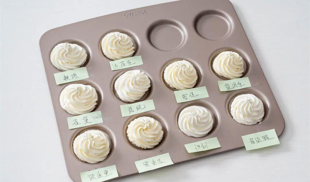 茶苏苏烘焙日记|一口气测评10款淡奶油!抹面、做馅该用啥,看完这篇全知道!