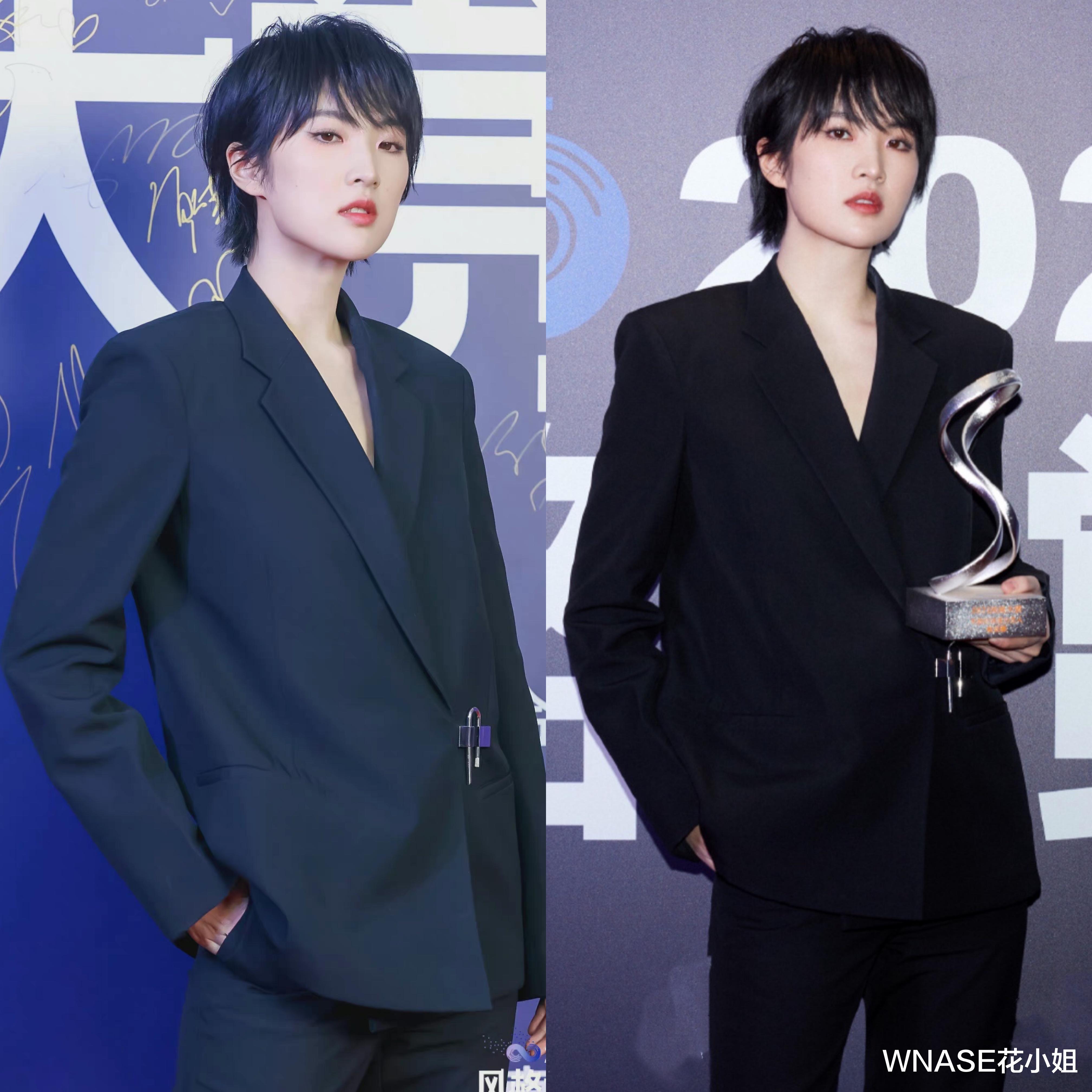 穿衣搭配 姚安娜风格大变差点认不出！气场“盖过”姐姐！全黑穿搭星味十足