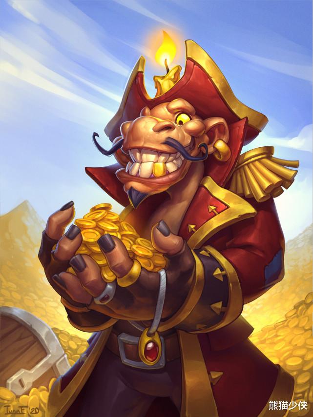 删除|酒馆战棋原画——海盗篇(包括被删除的海盗)