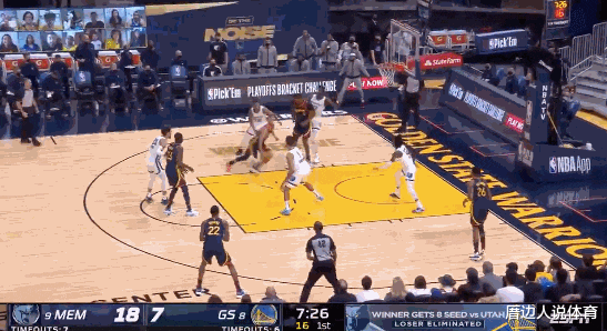 斯蒂芬·库里|勇士开局被轰20-9！库里单节14分：51秒连得10分太炸裂