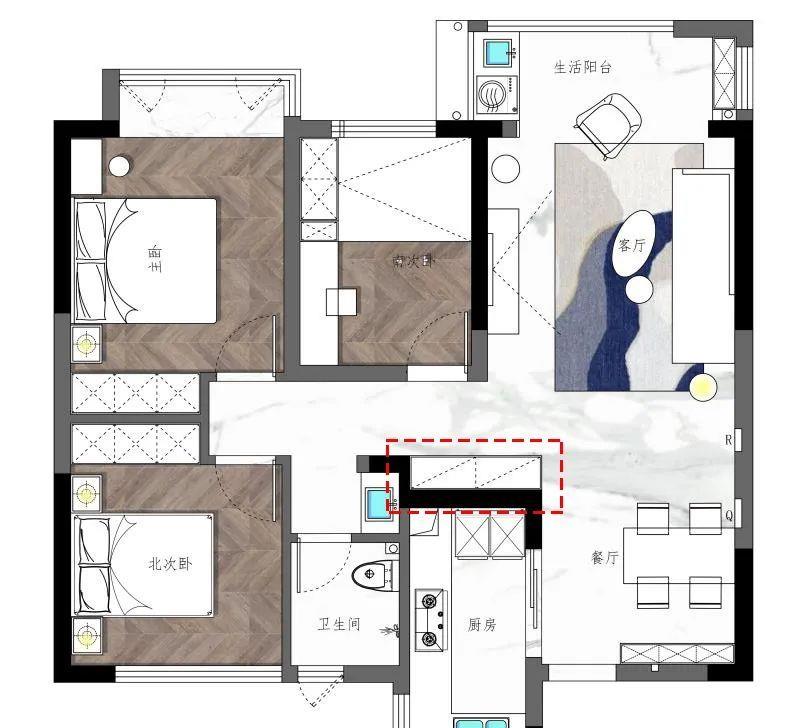 情侣|该安排还是得安排，新家装修你家离舒适安逸，就少一个水吧区！