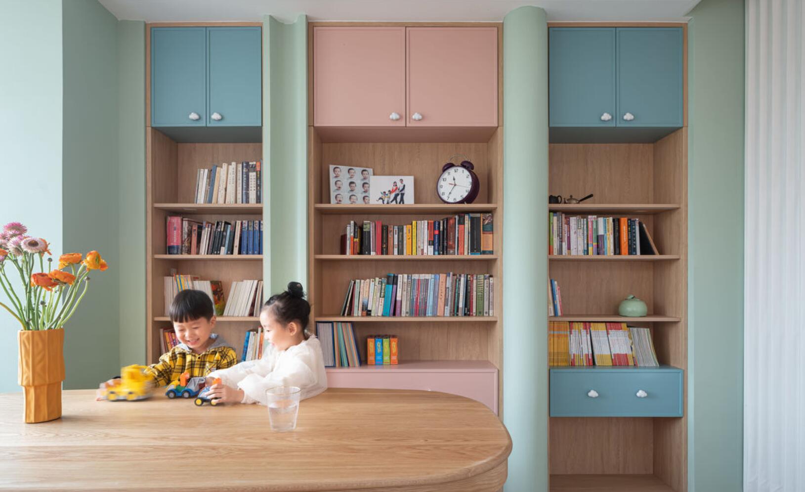 小拾谈装修 她家称为“神设计”都不为过!55㎡,住6口人,还有超多储物