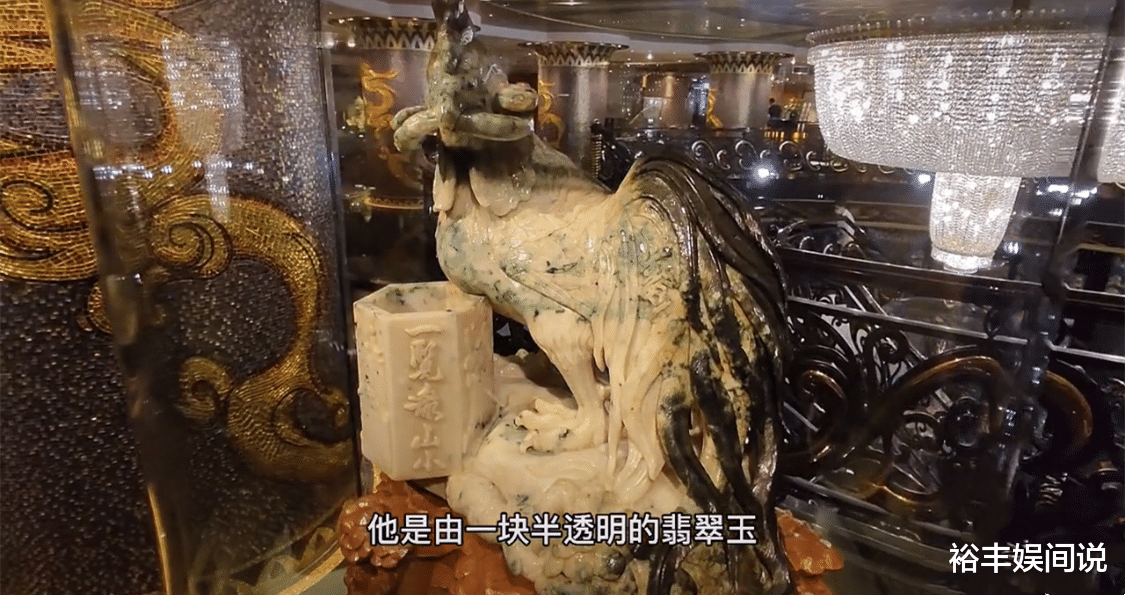 雕刻|实拍何鸿燊顶级收藏品，花熏由2000公斤玉石雕刻，玉龙船长2.1米