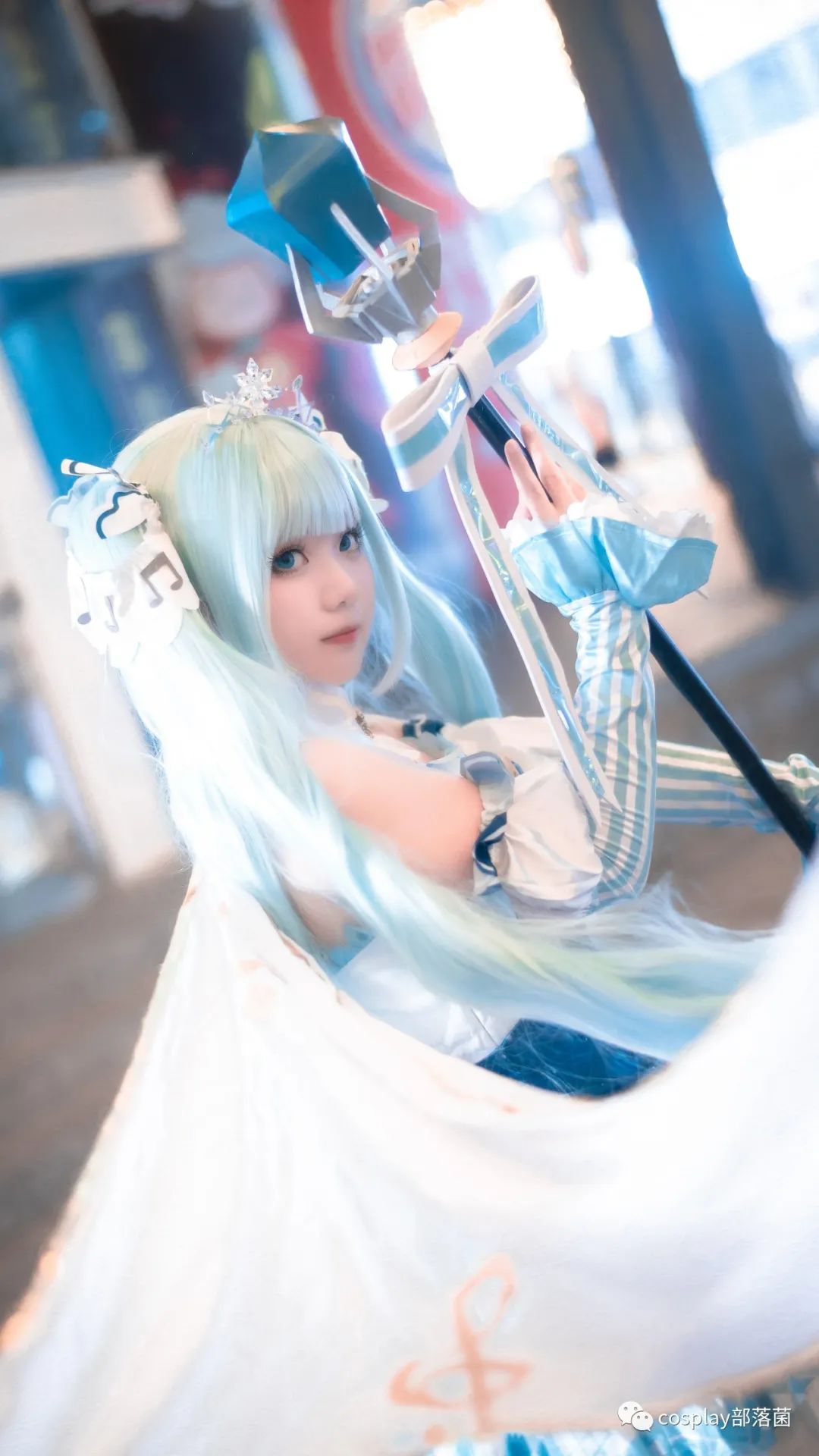 电波少女|cos:雪初音cos正片@电波少女