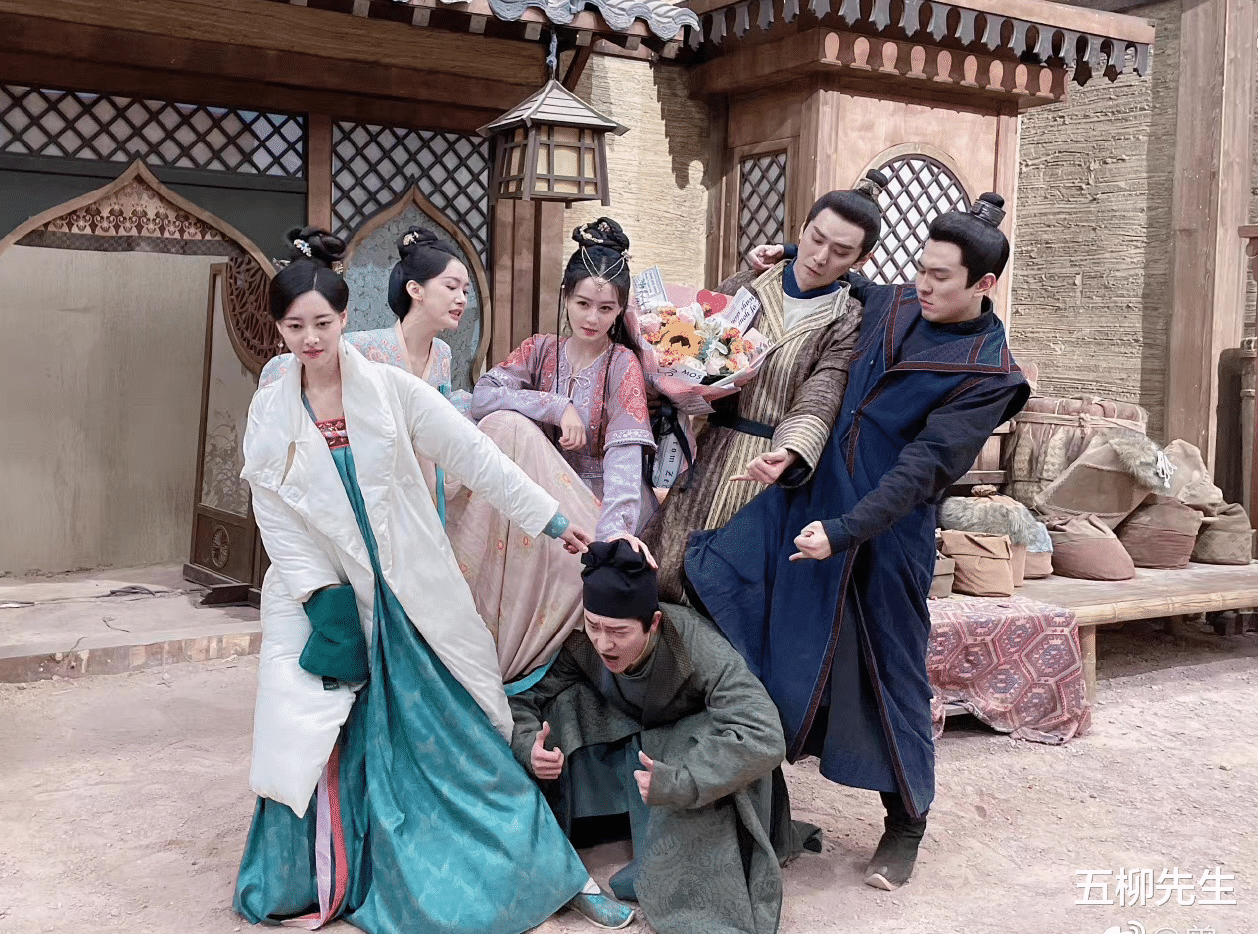 古力娜扎|《风起西州》杀青，古力娜扎许魏洲刘瑞瑞主演，众主创发文告别
