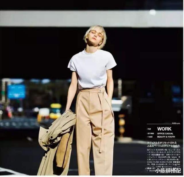 小陈聊搭配|T恤穿不好别怪版型,先解决5个穿搭难点,时髦又百搭