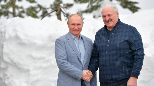 白俄政局剛穩定，白俄總統就與普京會面，俄媒：就像情侶吵架後和好-圖3