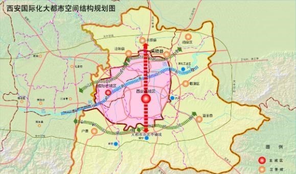 幻女姬 浅析西咸一体化后的咸阳定位，未来或将发生三个身份转变