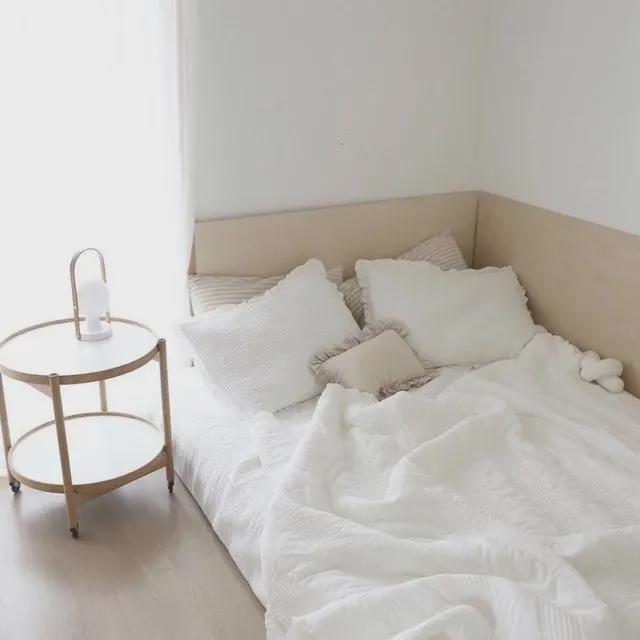 96平住一家三口，家居布置得简单唯美，生活过得别提多精致了