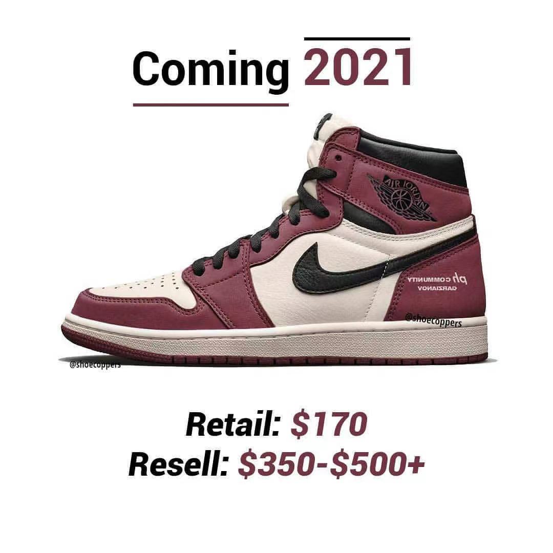 柒的球鞋日记|AJ1 HIGH  Burgundy Crush  暗黑芝加哥