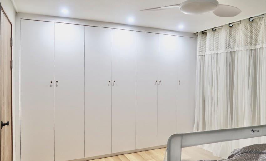 有孩子的家正确打开方式,99㎡通铺木地板、打地台可坐可躺,舒服