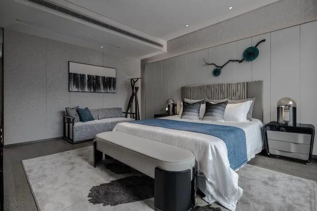 粉色|550㎡现代风别墅，高级灰与水墨色，低调档次的效果很独特