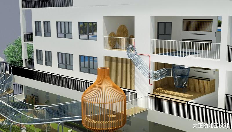 大正幼儿园设计 什么是快乐星球？来看看这个幼儿园大型探索设施