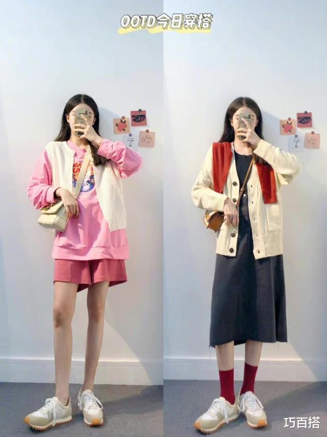 巧百搭|可以“照抄”的早秋搭配，简单大方很耐看，让你休闲又气质