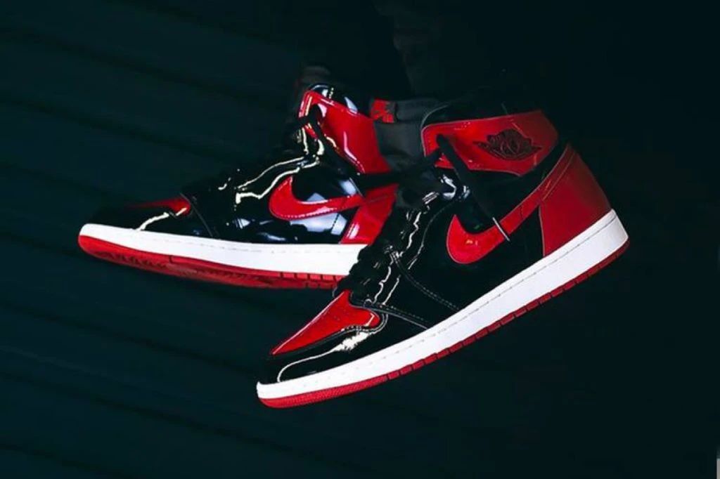 柒的球鞋日记|Air Jordan 1 High OG  \＂Bred Patent”  漆皮 黑红