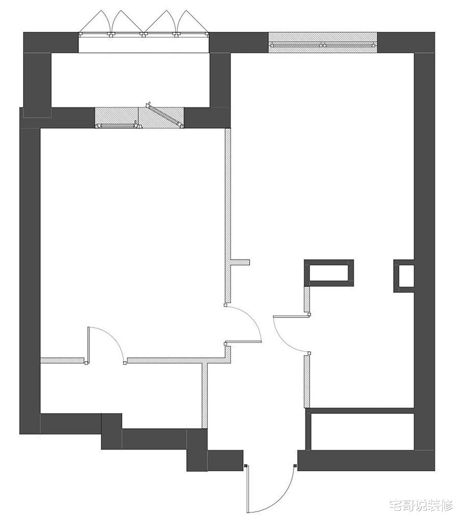|56岁中年阿姨的独居生活：住43㎡公寓，配色让人宁静舒适，真舒服