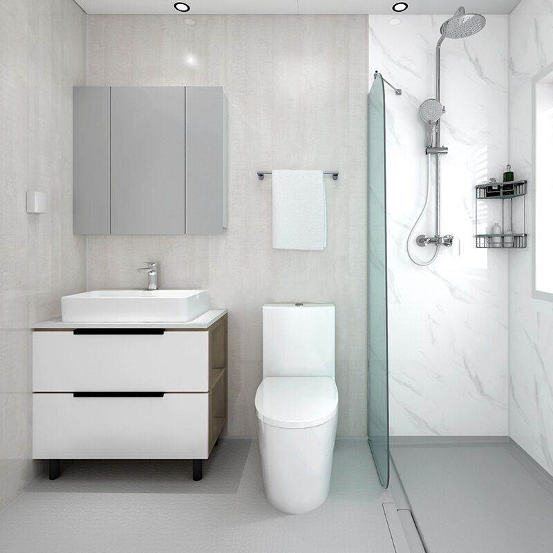 酒店浴室用透明玻璃墙好处多，不仅合理还能方便顾客，原因有四点