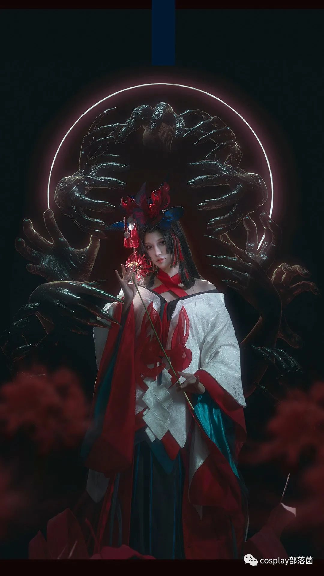 阴阳师|cos：阴阳师夜溟彼岸花cos正片@莉莉