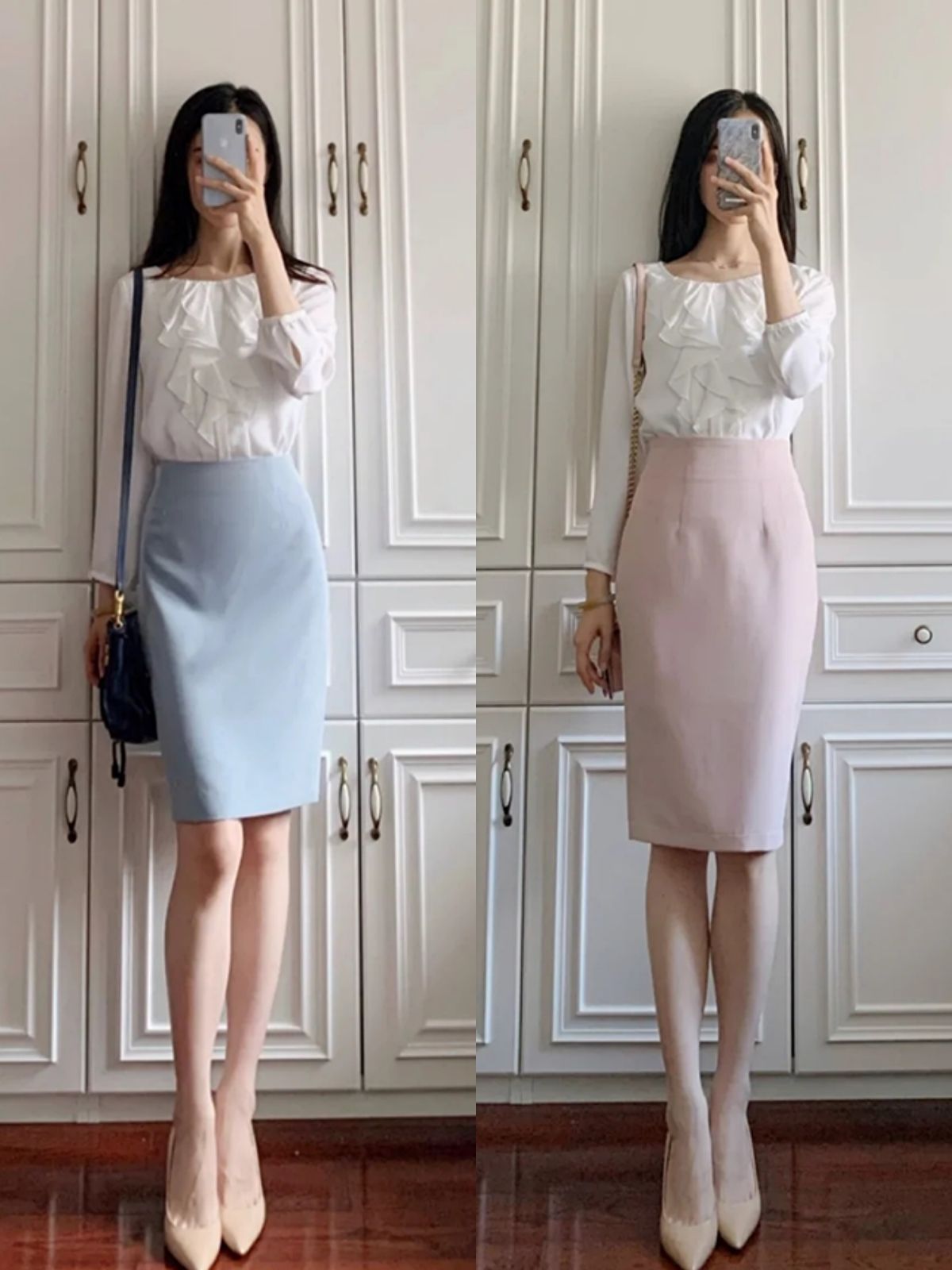 裙装|职场穿衣少不了裙装，选款时注意这几点，优雅时尚又知性